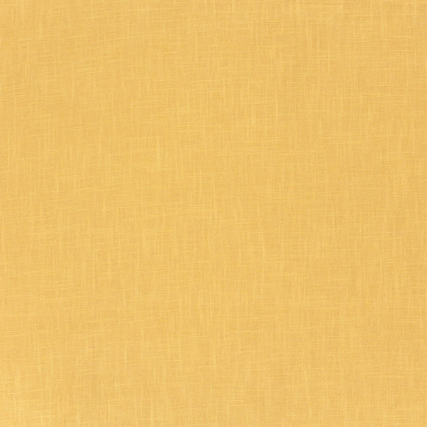 Linen fabric Oker matte 