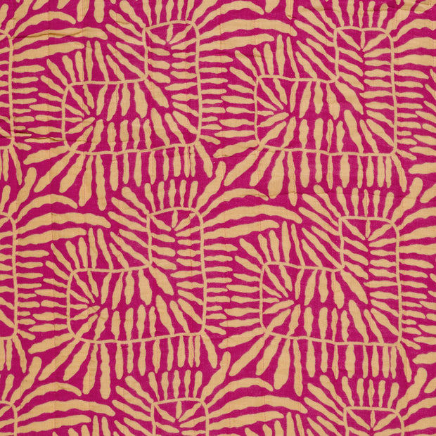 Musselin gepolstert fabrik Fuchsia matt 