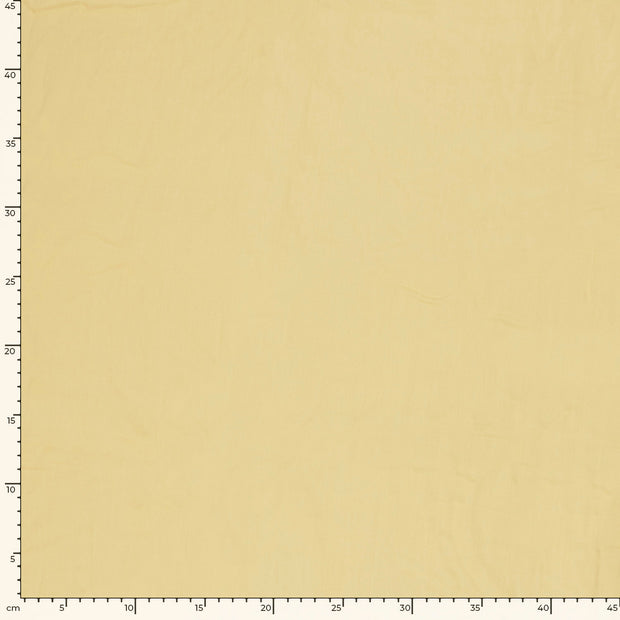 Viscosa Poplin tela Unicolor Amarillo