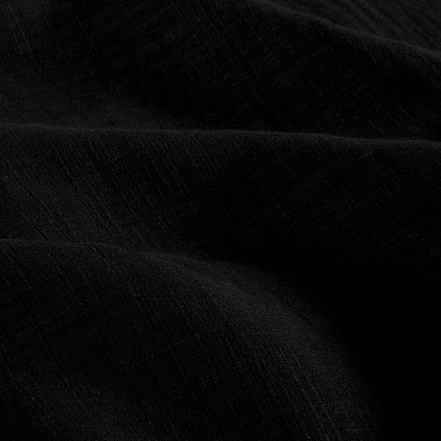 Muslin fabric Unicolour Black