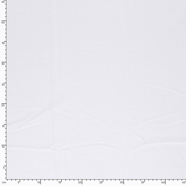 Fleece fabrik Uni Weiß