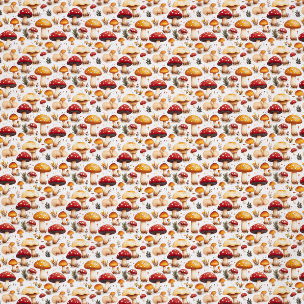 Cotton Poplin fabric White 