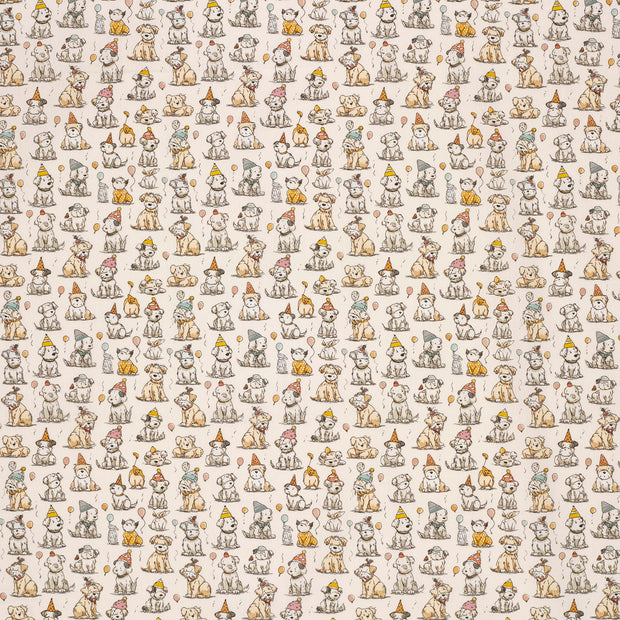 Cotton Poplin fabric Off White 