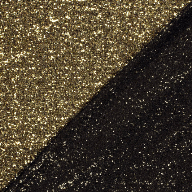 Mesh fabric Unicolour Sequins 