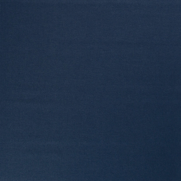 Geweven Viscose Linnen stof Indigo mat 
