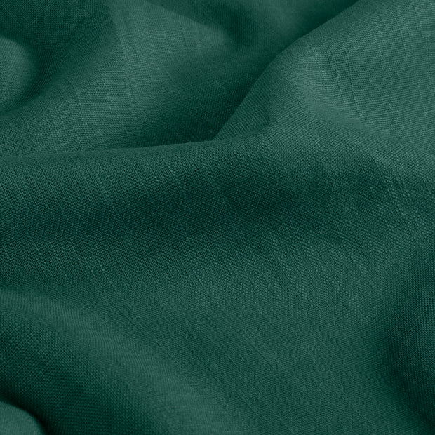 Linen fabric Unicolour Petrol