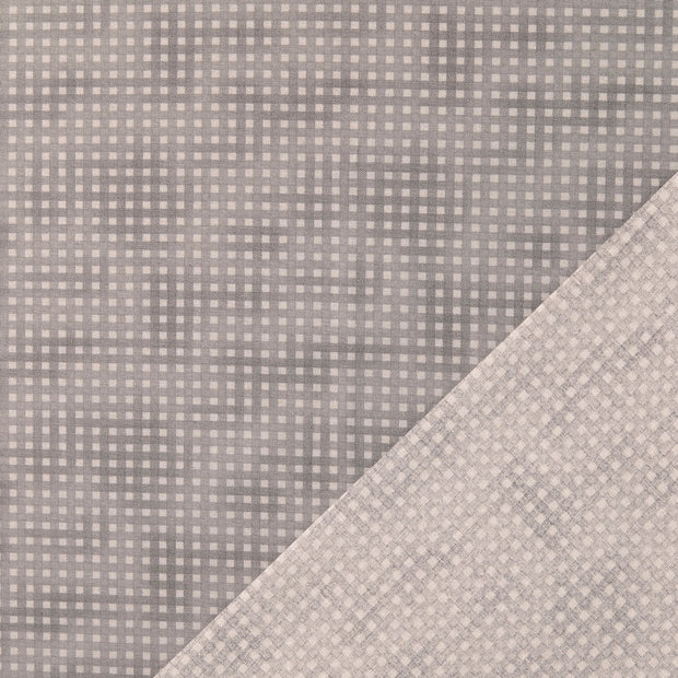 Cotton Poplin fabric Grey 