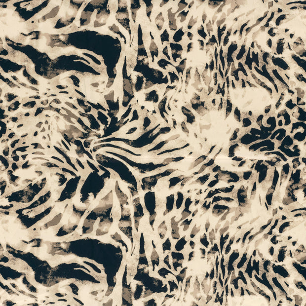 Satin Duchesse tissu Blanc cassé légèrement brillant 