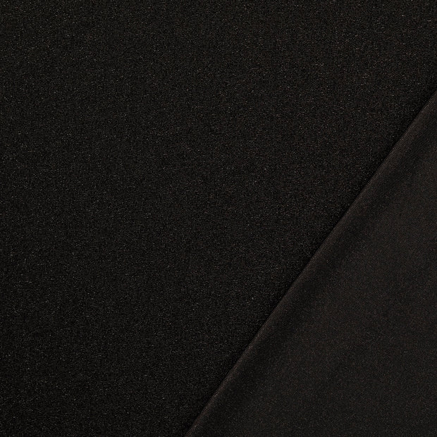 Jersey fabric Black Lurex 