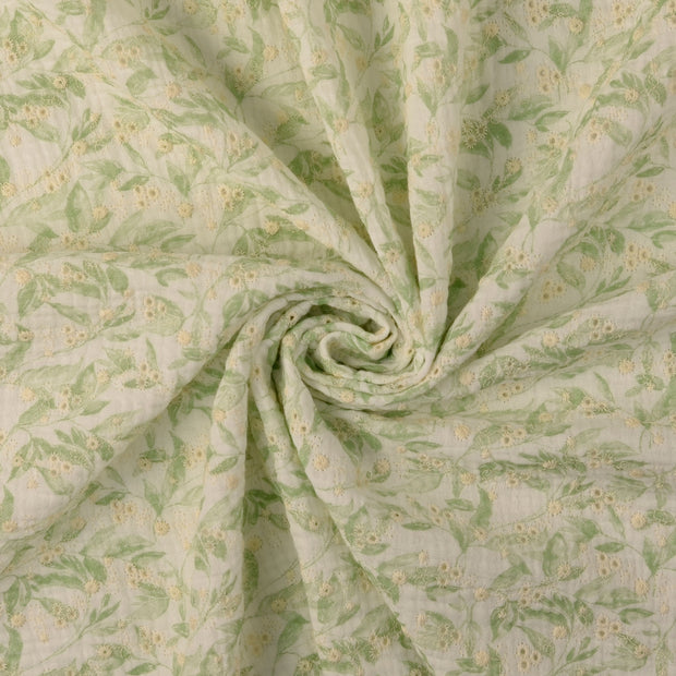 Cotton Poplin fabric Green 