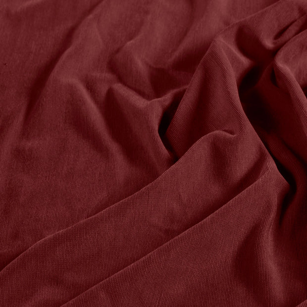 Jersey fabrik Uni Rot