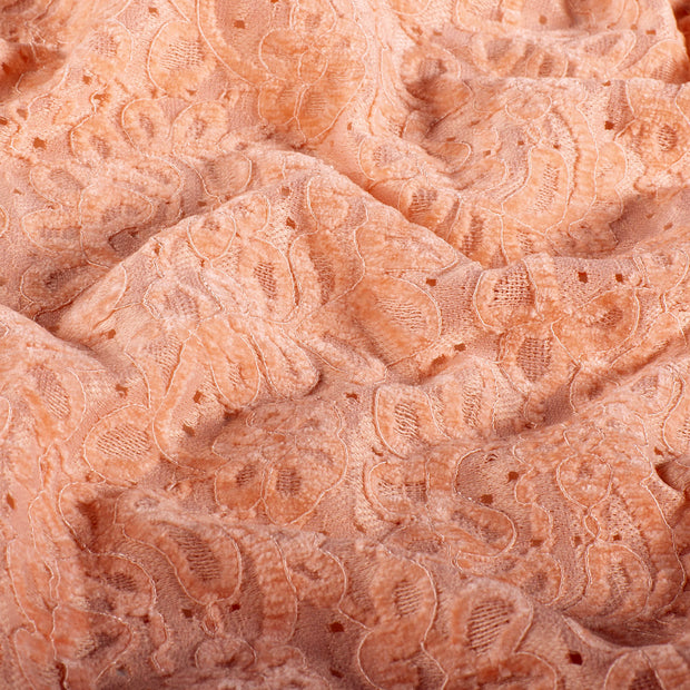 Chenille fabric Unicolour Pink