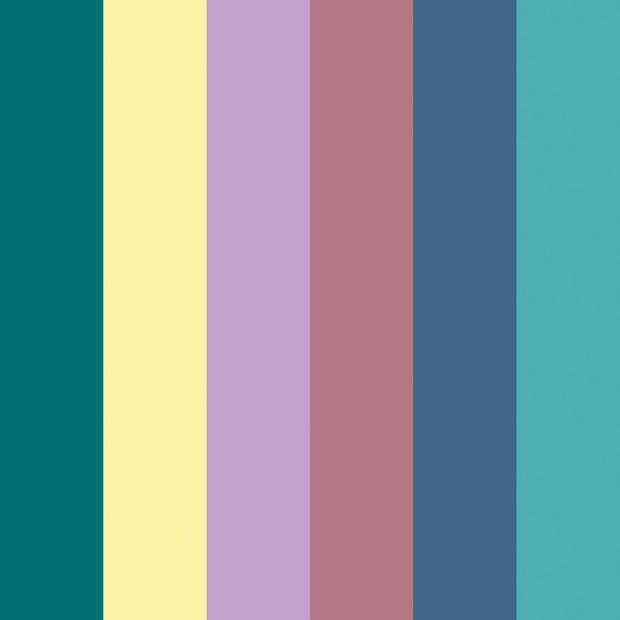 French Terry fabric Stripes Petrol