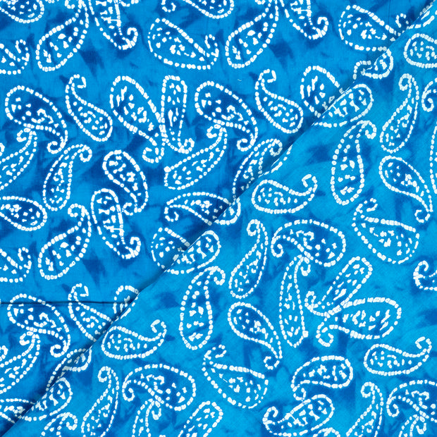 Voile fabric Abstract printed 