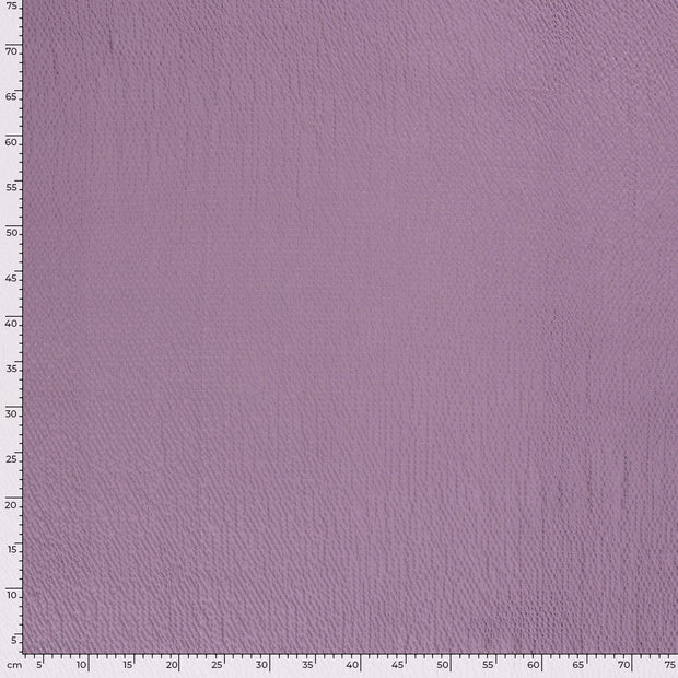 Viscose Bubble fabrik Uni Lila