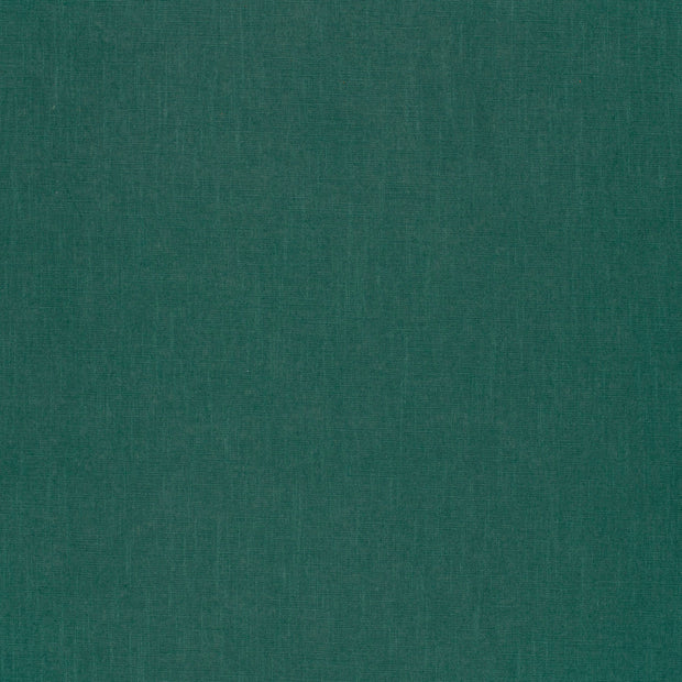 Linen fabric Petrol matte 