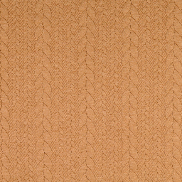 Jacquard fabrik Uni Beige
