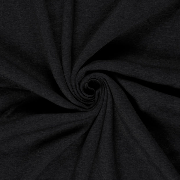 Jogging fabric Black digital printed 
