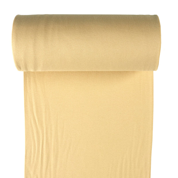 Cuff Material GOTS organic fabric Camel matte 