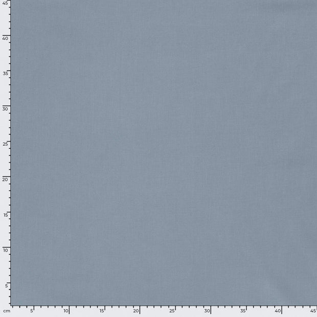 Cretonne Premium fabric Unicolour Steel Blue