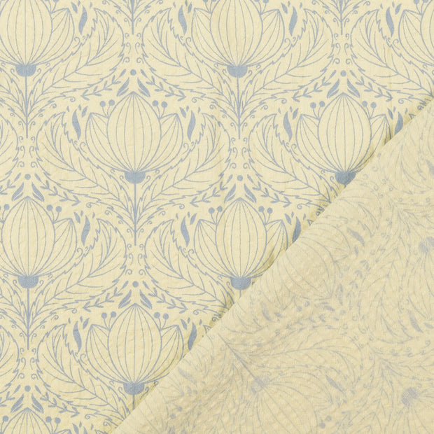 Seersucker fabric Light Blue 