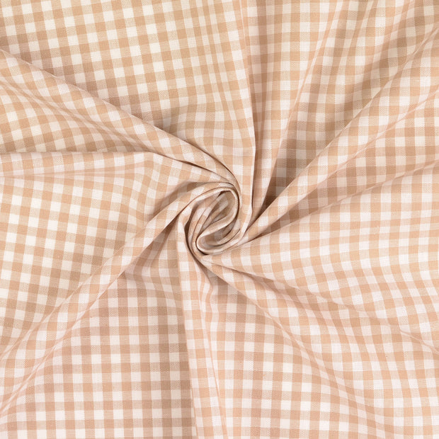 Cretonne fabric Beige 