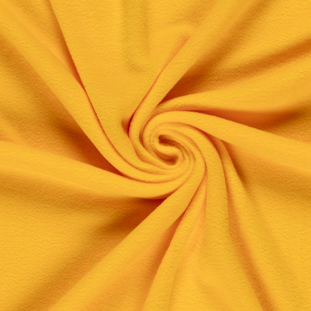 Polar Fleece fabrik Ocker gebürstet 