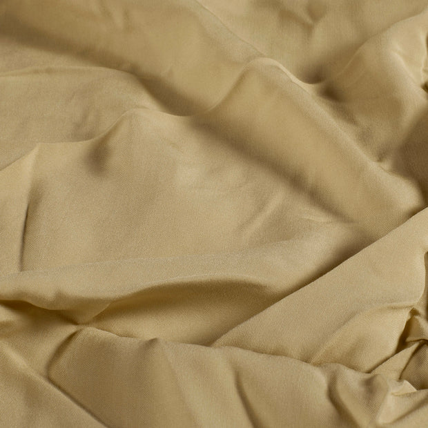 Viscose Poplin fabric Unicolour Camel