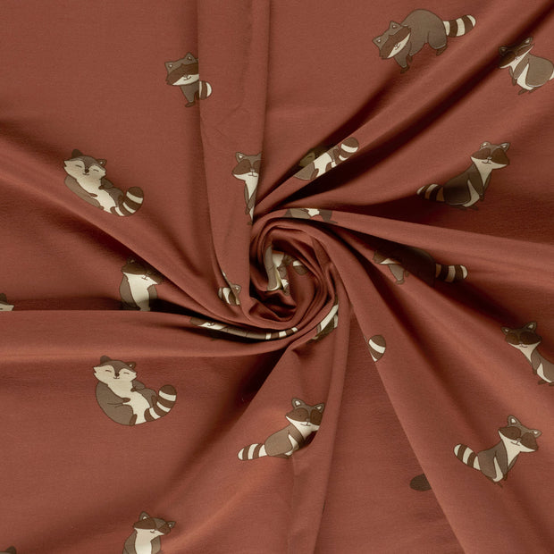 Felpa tela Rosa antiguo estampado 