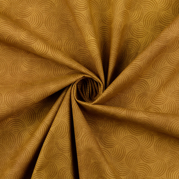 Cotton Poplin fabric Brown 