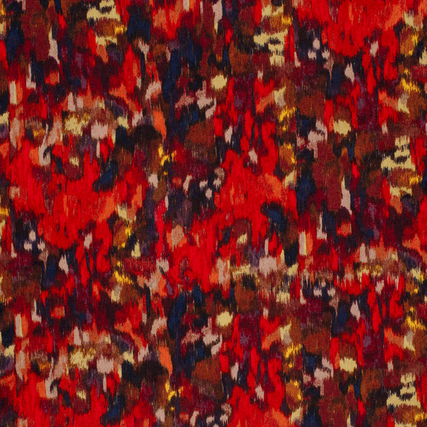 Satin Velvet fabric Bordeaux 