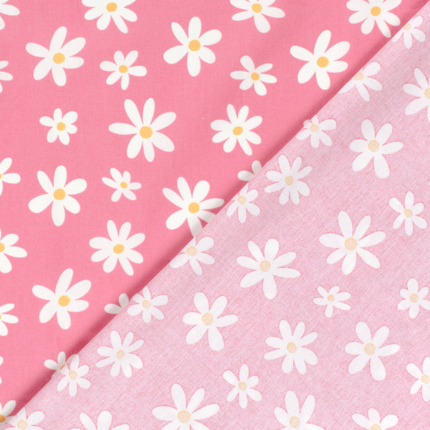 Popeline de Coton tissu fleurs imprimé 