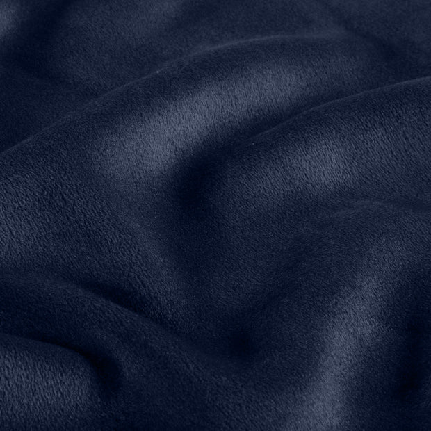 Velvet fabric Unicolour Navy
