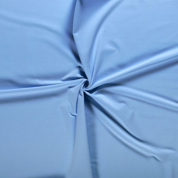 French Terry fabrik Babyblau 