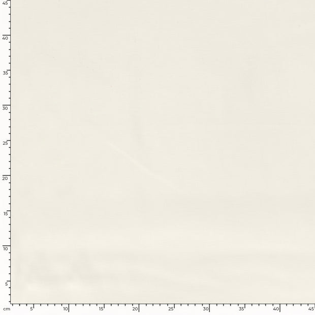 Cotton Satin fabric Unicolour Off White