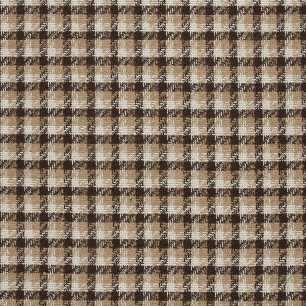 Jacquard fabrik Dunkelbraun texturiert 