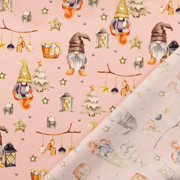 Cotton Poplin fabric Light Pink 