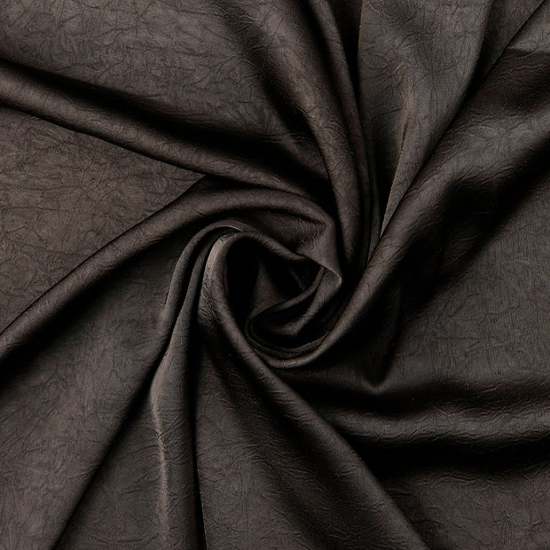 Satin fabric Black 
