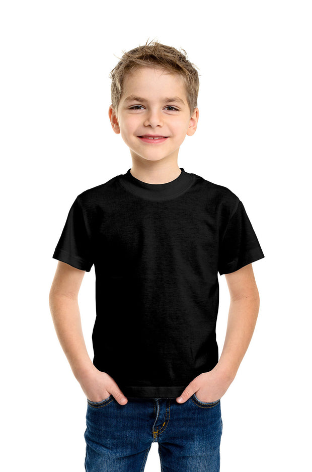 Bamboe Jersey stof Effen Zwart