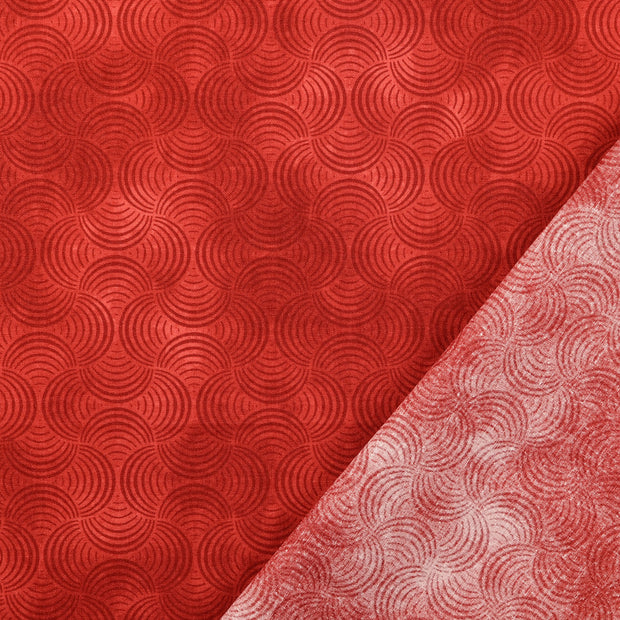 Cotton Poplin fabric Bordeaux 