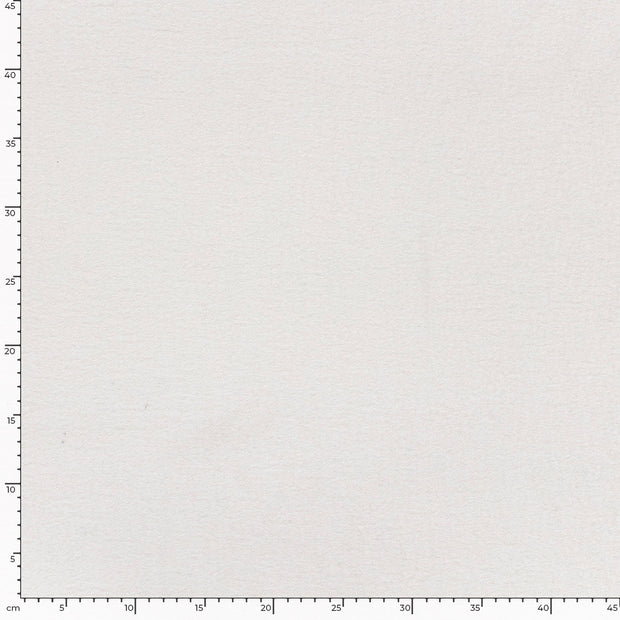 Chiffon en laine tissu Unicolore Blanc cassé