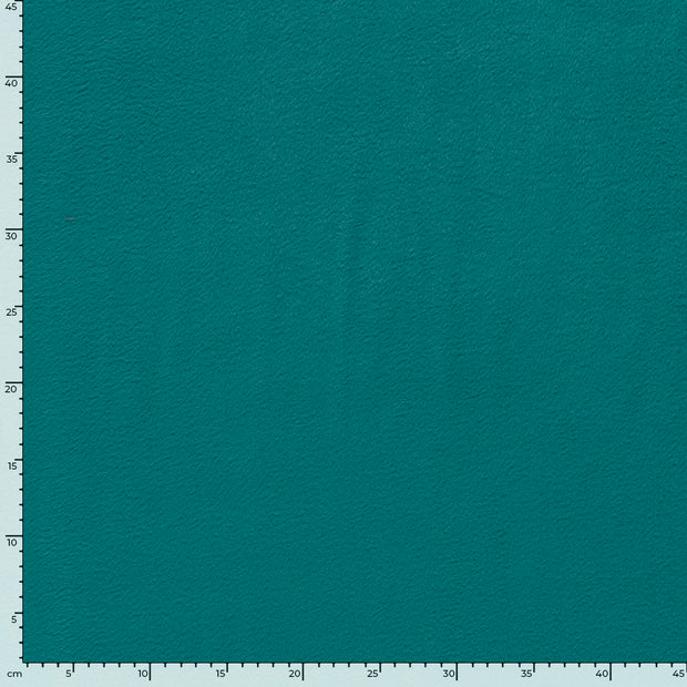 Polar Fleece fabric Unicolour Petrol