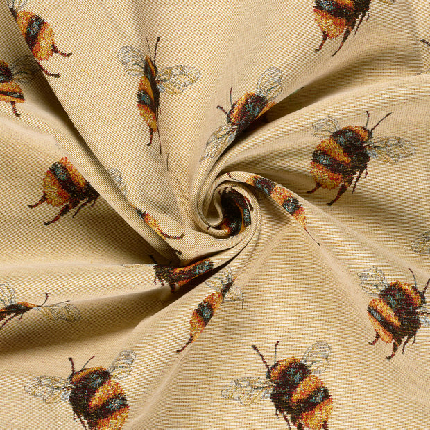 Gobelin fabric Beige jacquard 
