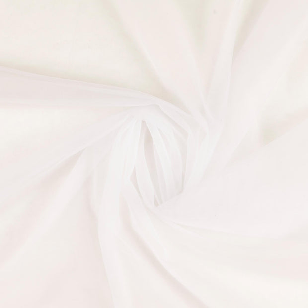 Tulle fabric White 