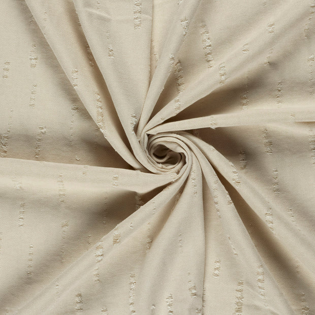 Denim stof Beige 