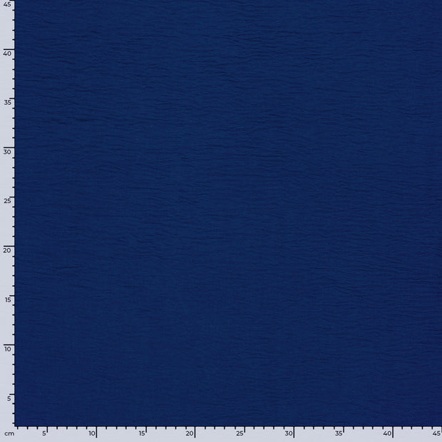 Woven Polyester fabric Unicolour Cobalt
