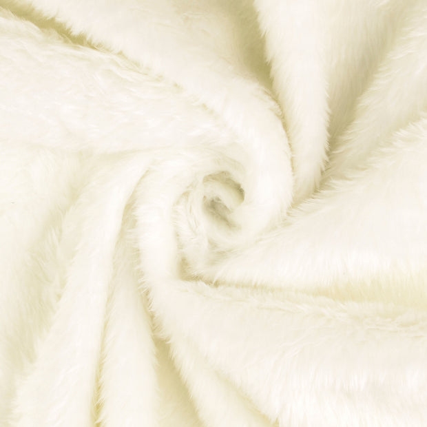 Pluche fabric White 