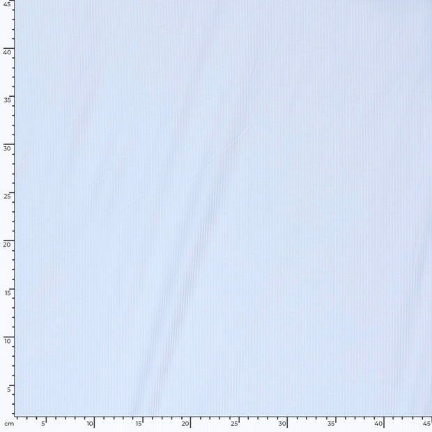 Woven Polyester fabric Stripes Baby Blue