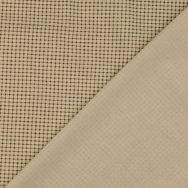 Cretonne fabric Black 