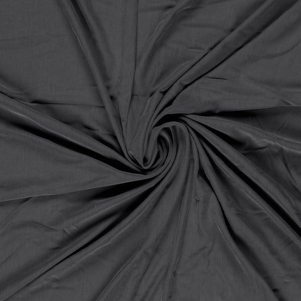Jersey fabric Grey stone washed 